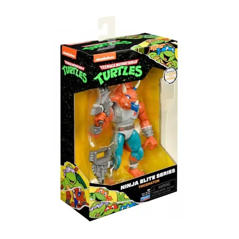 Legjobb ár Tini Nindzsa Teknőcök akciófigura Ninja Elite - Triceraton 15 cm (81164)