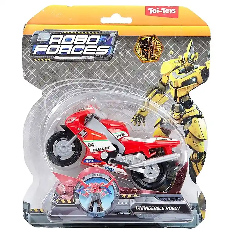 Különleges ajánlat Toi-Toys Roboforces átalakuló motoros robot többféle (30520Z)