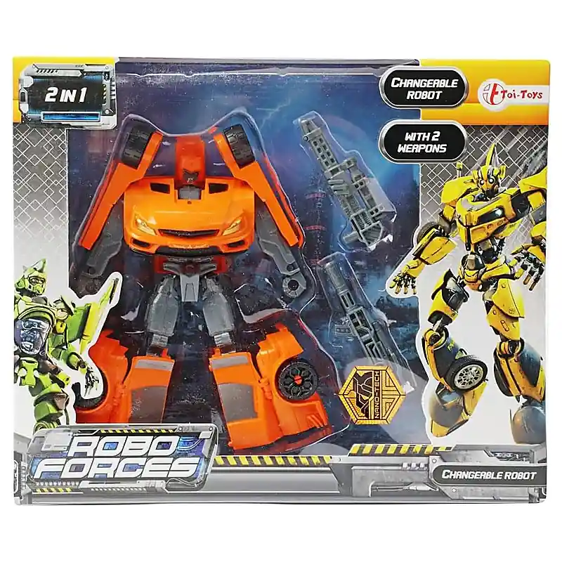 Toi-Toys Roboforces átalakuló sportautó robot többféle 15 cm (30131Z) Legnépszerűbb