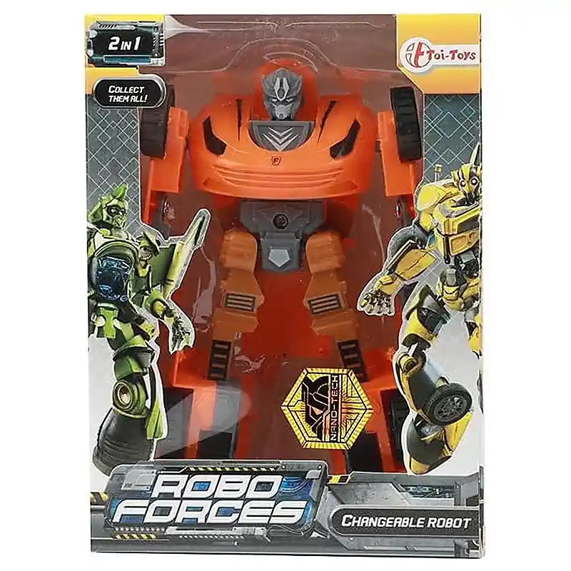 Szuper ajánlat Toi-Toys Roboforces átalakuló szuperautó robot többféle 15 cm (30135Z)