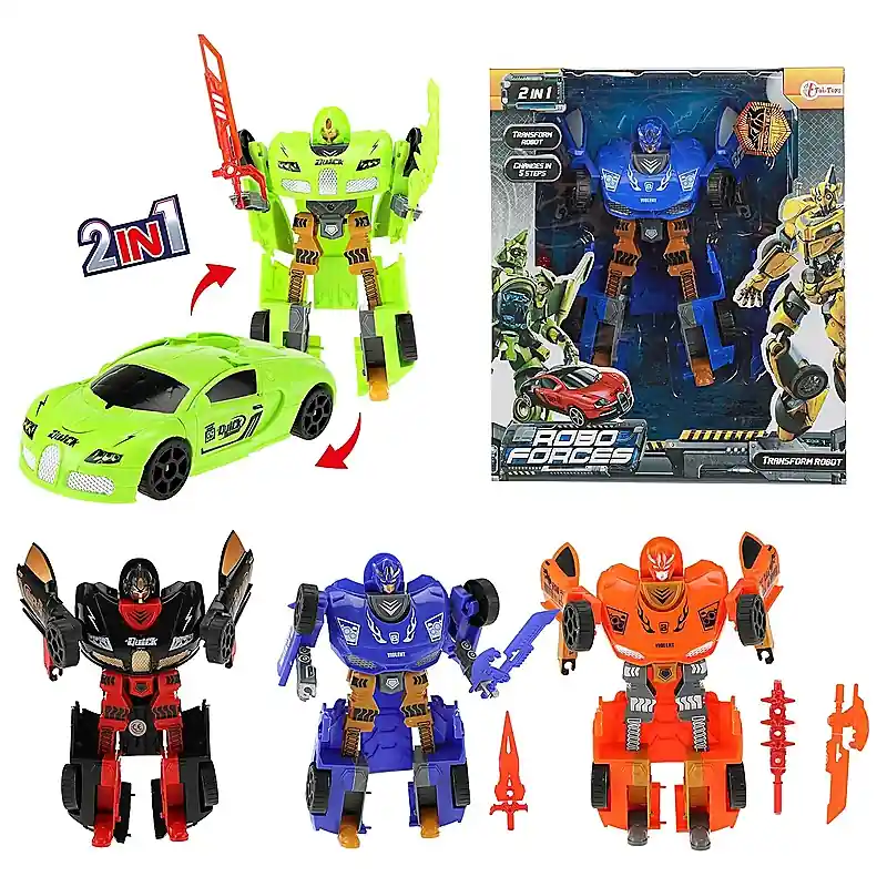Különleges ajánlat Toi-Toys Roboforces átalakuló szuperautó robot többféle 20,5 cm (30036Z)