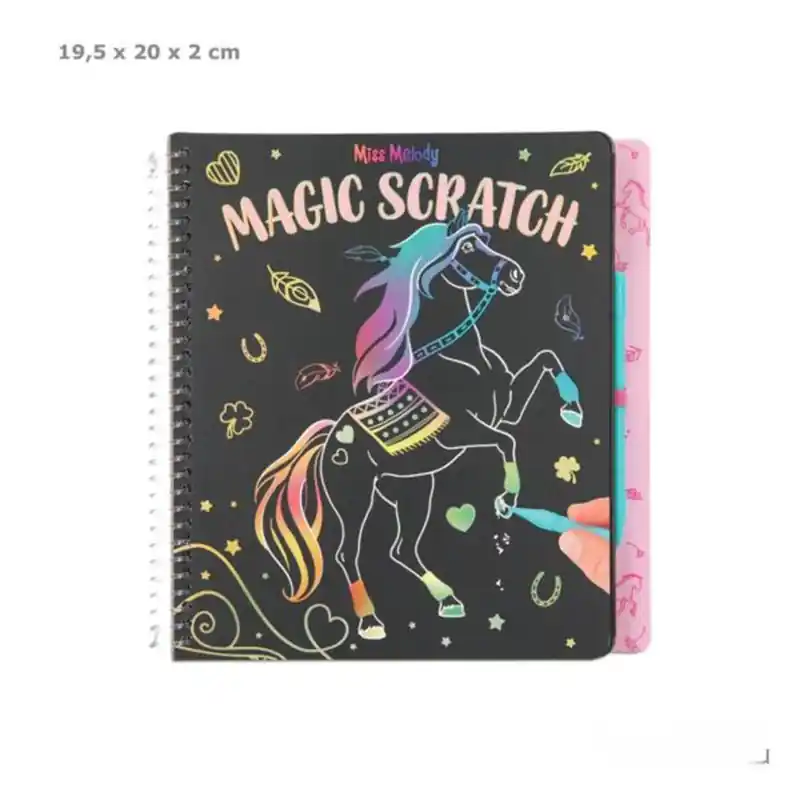 Top model Miss Melody Magic-Scratch Book varázs képkarcoló (0011457) Árcsökkenés