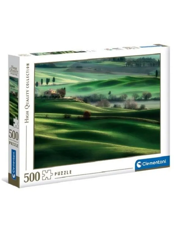 Biztonságos fizetés Toszkán dombok - 500 db-os puzzle (35098) - Clementoni