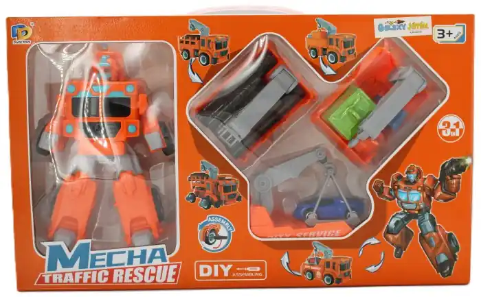 Transformers Mecha Traffic Rescue munkagép (GJ1896) Csak ma