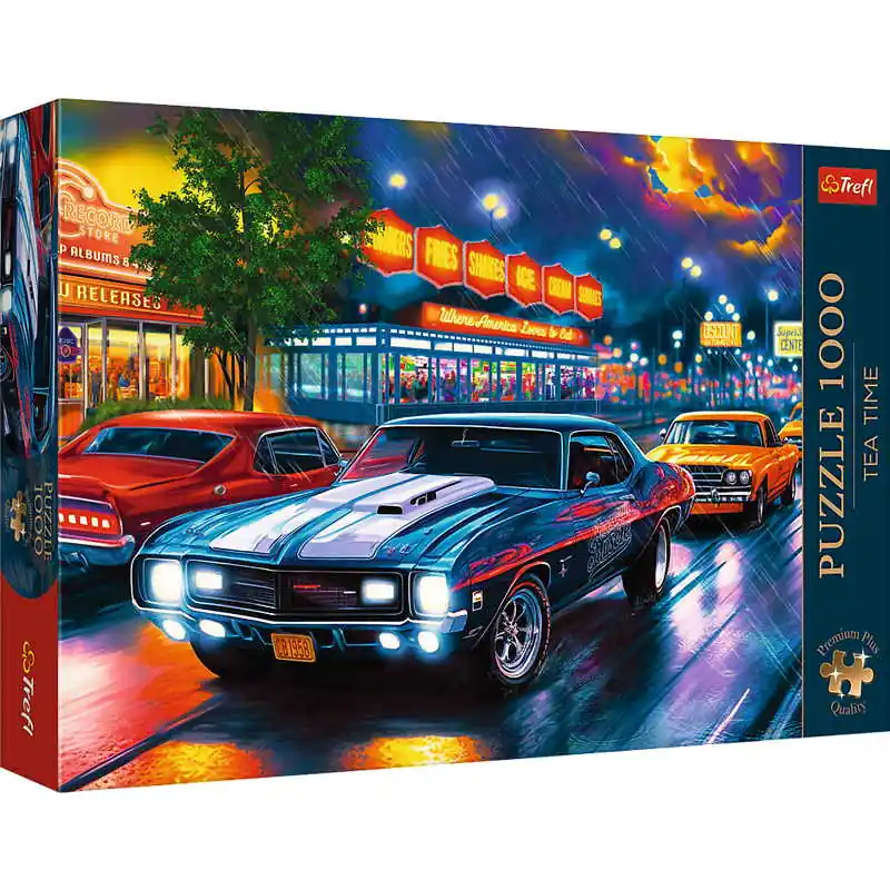 Trefl 1000 db-os Premium Plus puzzle - Éjszakai fuvar (12076) Árcsökkenés