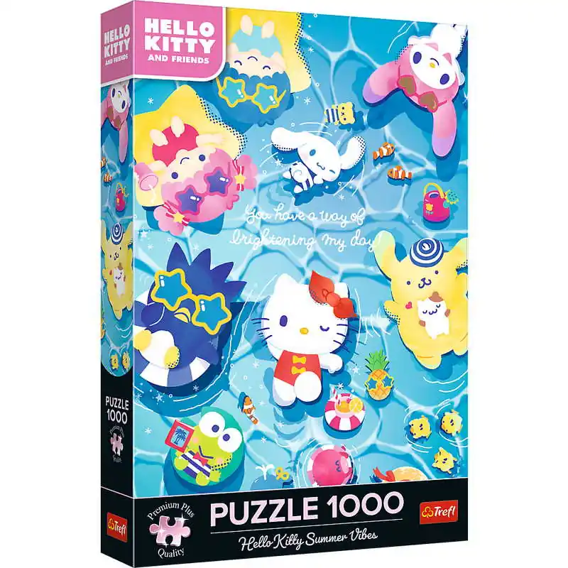 Trefl 1000 db-os Premium Plus puzzle - Hello Kitty - Nyári pihenés (12067) Vedd meg most