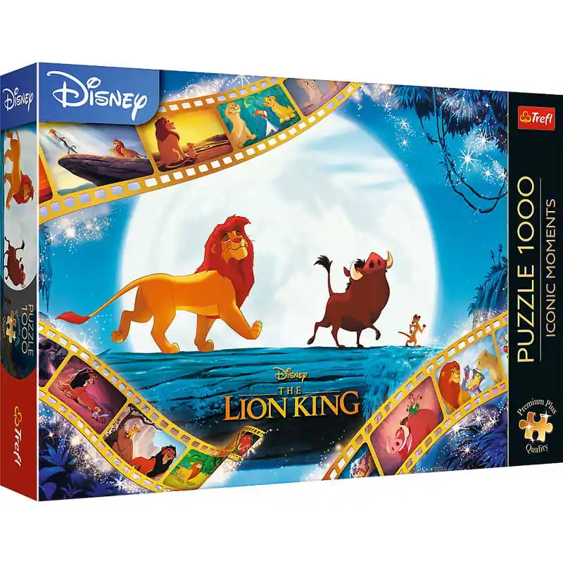 Újdonság Trefl 1000 db-os Premium Plus puzzle Oroszlánkirály (10831)