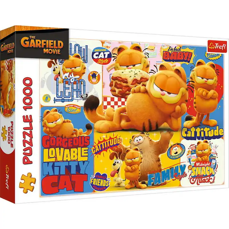 Alacsony ár Trefl 1000 db-os puzzle - Garfield (10935)
