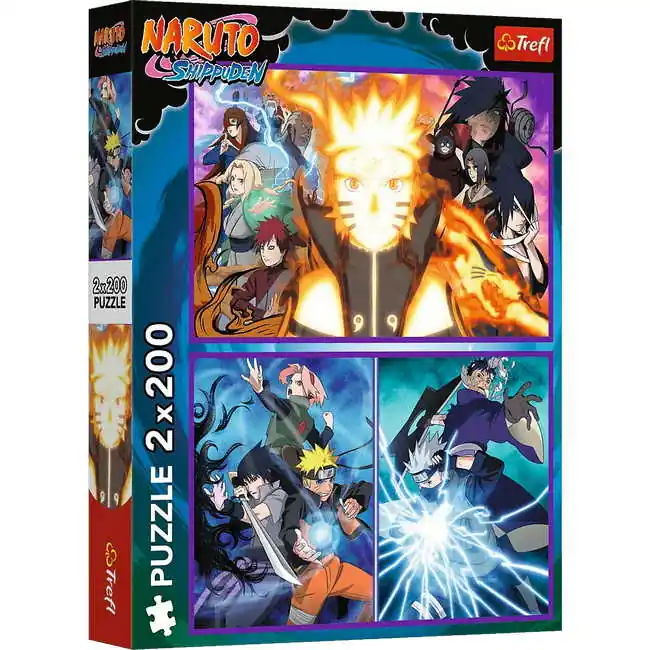 Bestseller Trefl 2x200 db-os puzzle - Naruto Shippuden (13333)