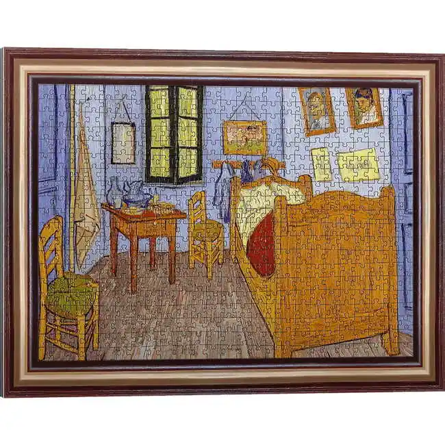 Utolsó esély Trefl 500 db-os puzzle kerettel Van Gogh Arles-i szoba (37545)