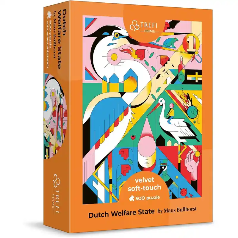 Ajánlat Trefl 500 db-os UFT Velvet Soft-Touch puzzle - Dutch Welfare State, Bullhorst (37420)