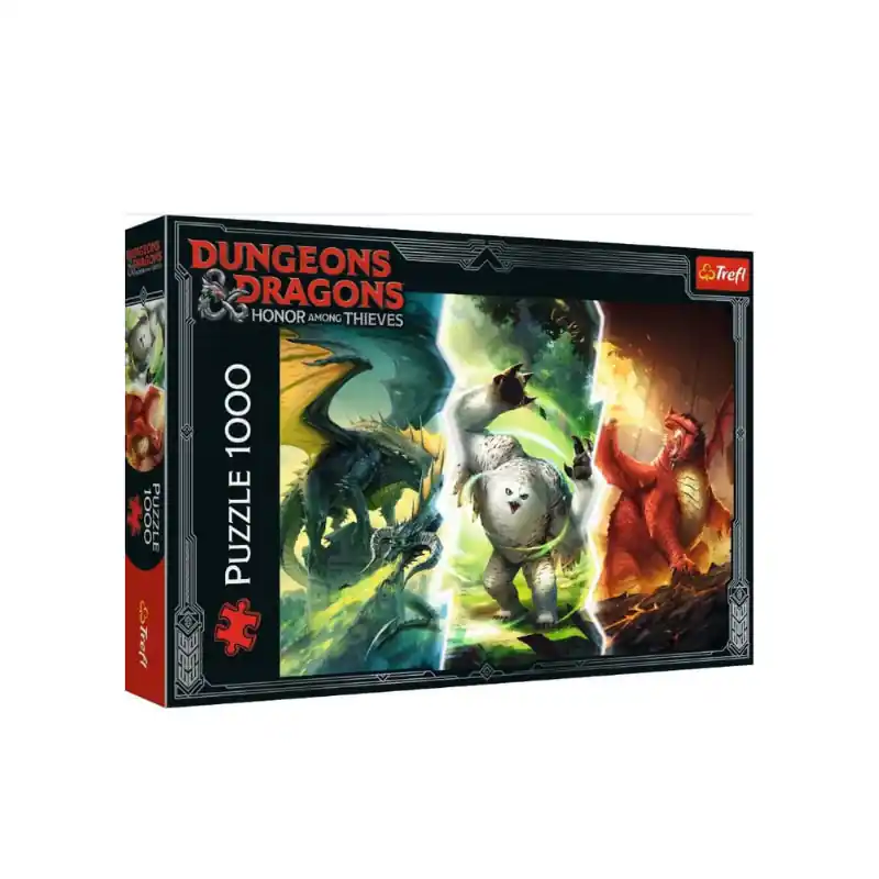 Kihagyhatatlan ajánlat Trefl Dungeons and Dragons legendás szörnyei 1000 db-os (10763)