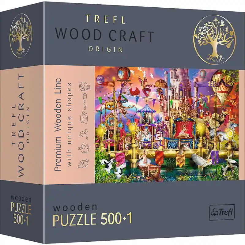 Trefl Fa Puzzle Varázslatos világ 500+1 db-os (20156) Kedvezmény