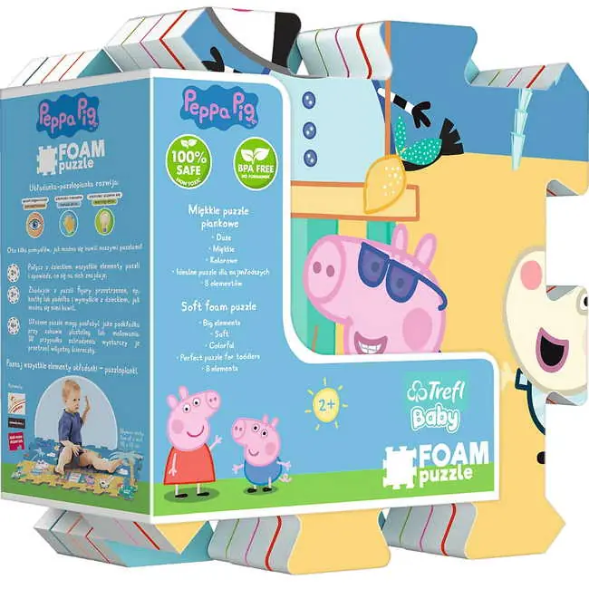 Trefl Habszivacs Puzzle 8 db-os - Peppa Malac (61363) Legjobb ár