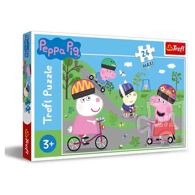 Szezonális akció Trefl Maxi Puzzle Peppa Pig 24 db-os (14330)