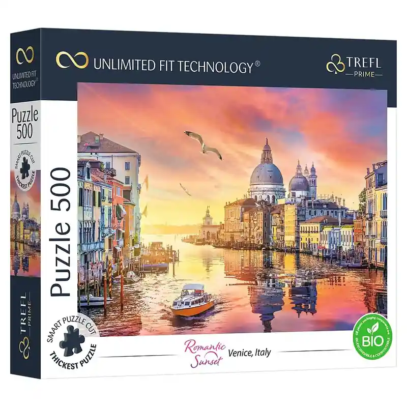 Trefl Prime Puzzle Velencei naplemente, Olaszország 500 db-os (37457) Kedvezményes ár