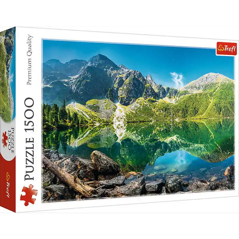 Trefl Puzzle 1500 db-os Morskie Oko-tó Tátra Lengyelország (26167) Szuper ajánlat