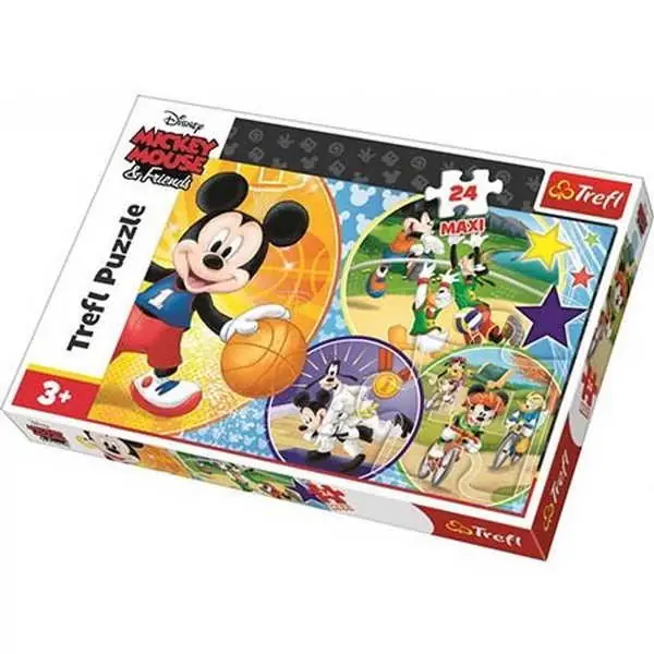 Biztonságos fizetés Trefl Puzzle 24 db-os Mickey egér (142914)