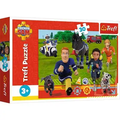 Kedvezményes ár Trefl Puzzle 30 db-os Sam a tűzoltó (18297)