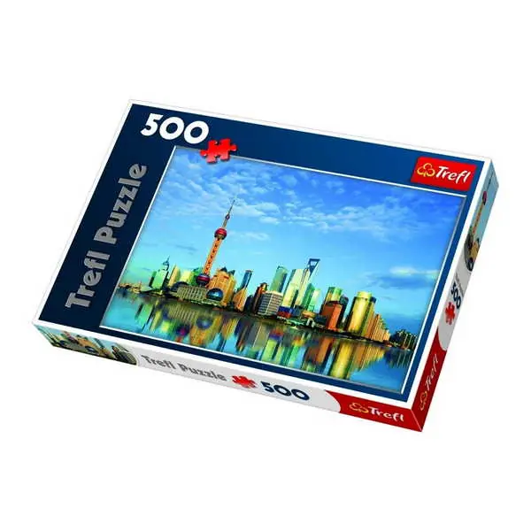 Trefl Puzzle 500 db-os Kína Sanghaj (371635) Olcsóbb