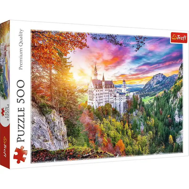 Trefl Puzzle 500 db-os Neuschwanstein (37427) Exkluzív ajánlat