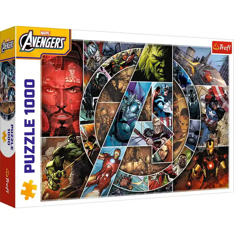 Biztonságos vásárlás Trefl Puzzle Avengers - Bosszúállók - Hősök 1000 db-os (10934)