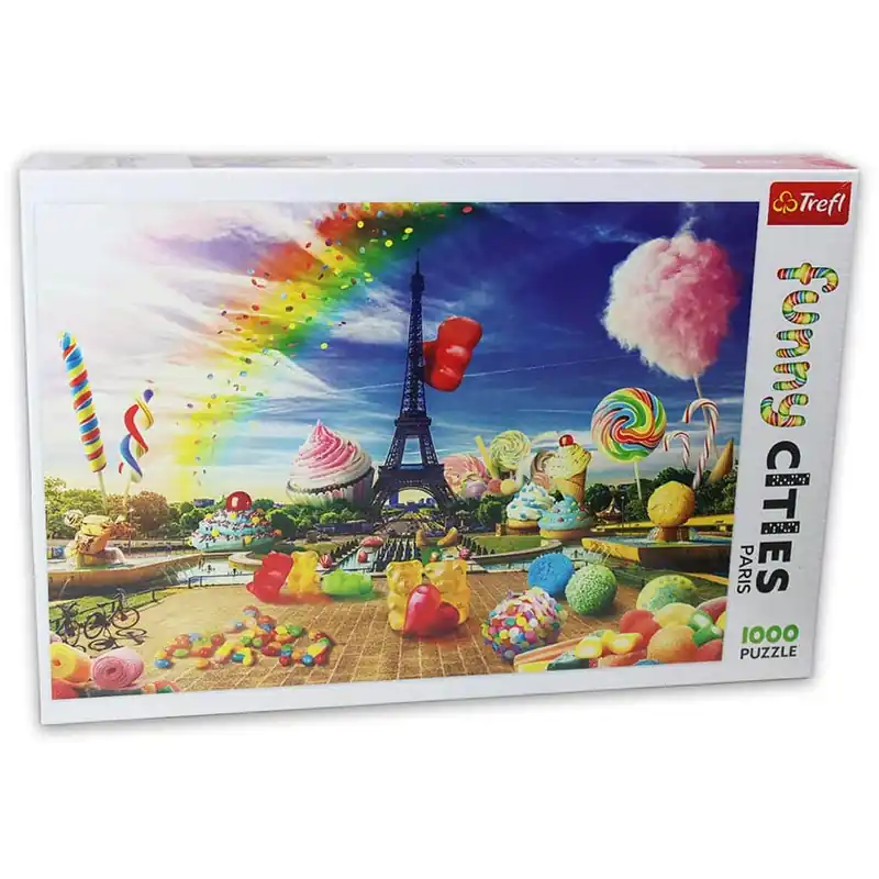 Trefl Puzzle Funny Cities Édes Párizs 1000 db-os (10597) Különleges ajánlat