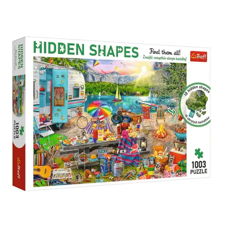 Trefl Puzzle Hidden Shapes - Utazás 1003 db-os (10677) Újdonság