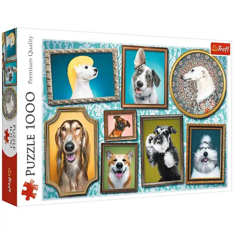 Ne maradj le Trefl Puzzle Kutya galéria 1000 db-os (10686)