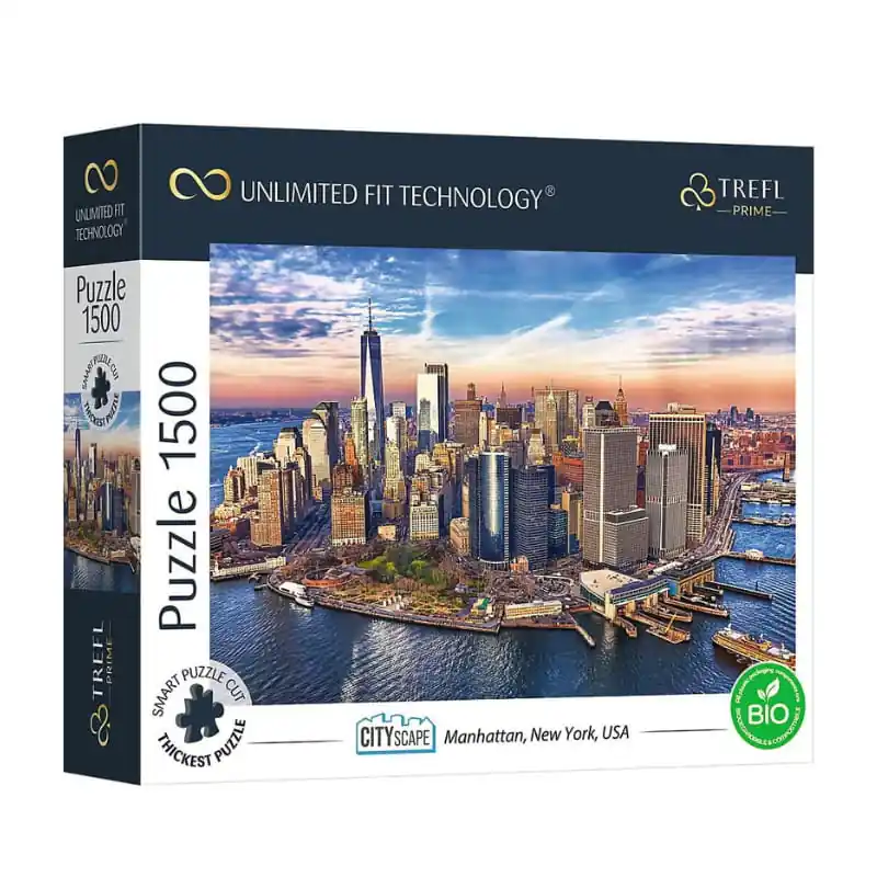 Trefl Puzzle Manhattan New York 1500 db-os Prime (26189) Exkluzív ajánlat