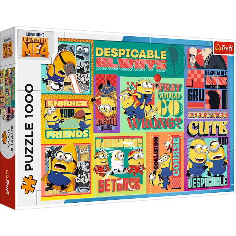 Trefl Puzzle Minions 1000 db-os (10820) Olcsóbb