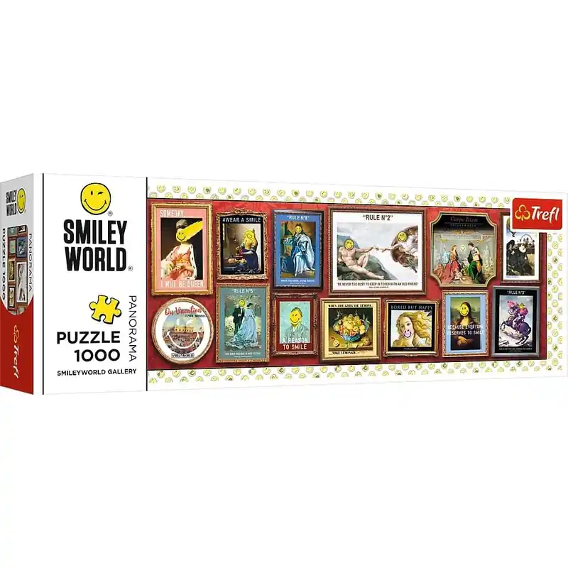Legnépszerűbb Trefl Puzzle Smiley World 1000 db-os (29053)