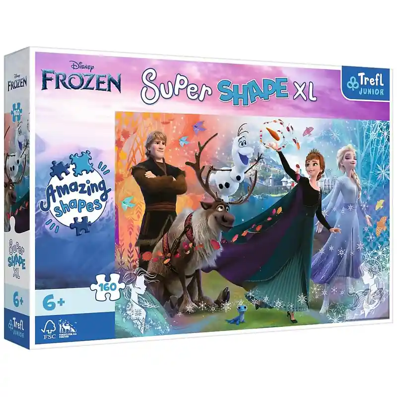 Prémium Trefl Puzzle Super Shape XL - Jégvarázs 160 db-os (50022)
