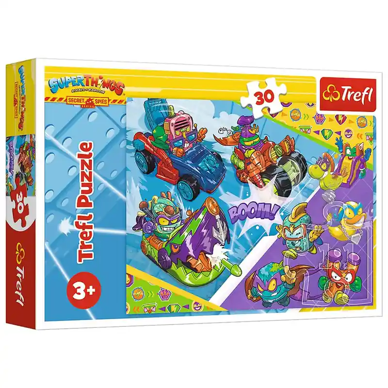 Trefl Puzzle Super Things 30 db-os (18273) Ne maradj le