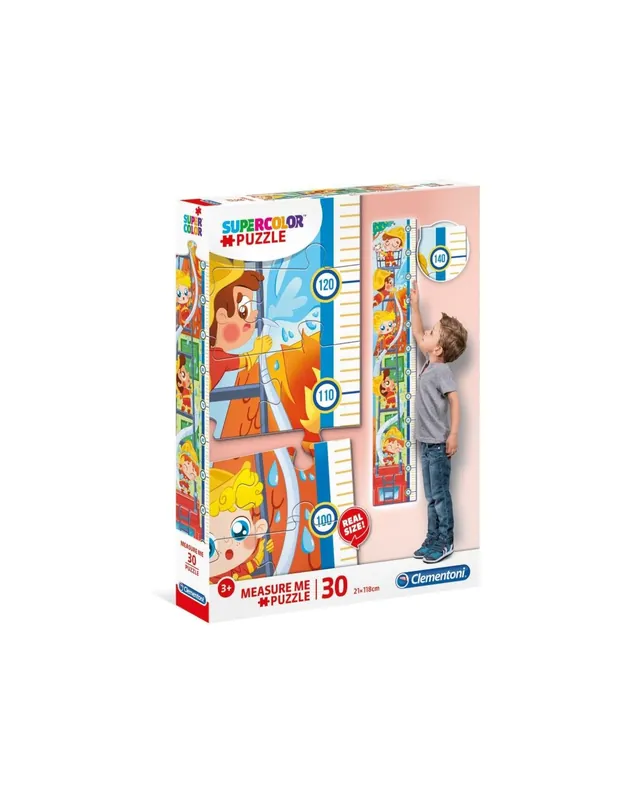 Tűzoltók magasságmérő puzzle, 30 darabos Szezonális akció