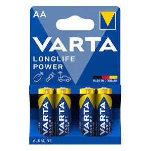 Olcsóbb Varta Longlife Power AA ceruza LR6 alkáli elem BL4