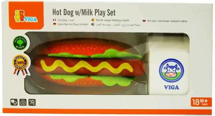 Viga Hot dog és tej (516017) Biztonságos fizetés