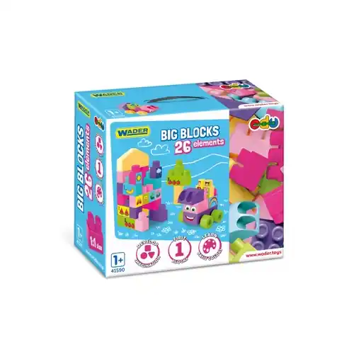 Wader Big Blocks 26db-os 24 (415904) Legkelendőbb