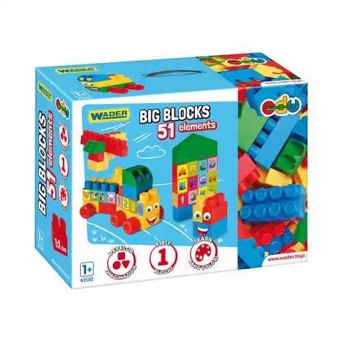 Népszerű Wader Big Blocks 51db-os 24 (415928)
