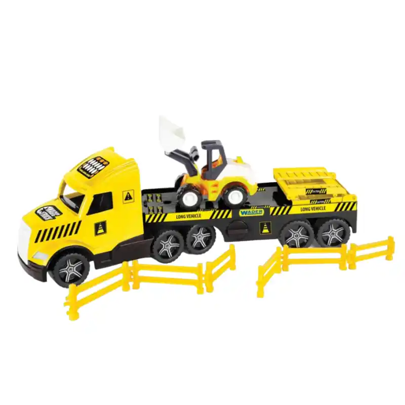 Wader Magic Truck Technic - kamion buldózerrel (36430) Legkelendőbb