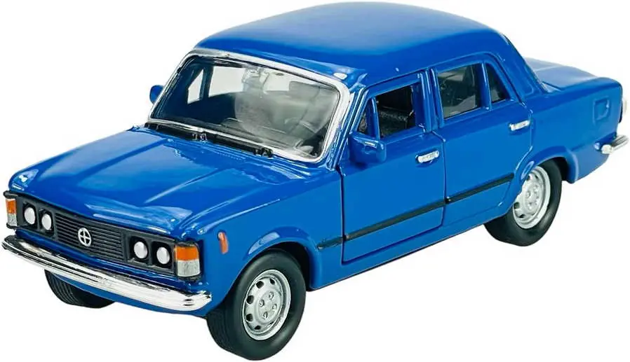 Welly Fiat 125P (kék) 1 34-1 39 (42399b CW) Rendeld meg most