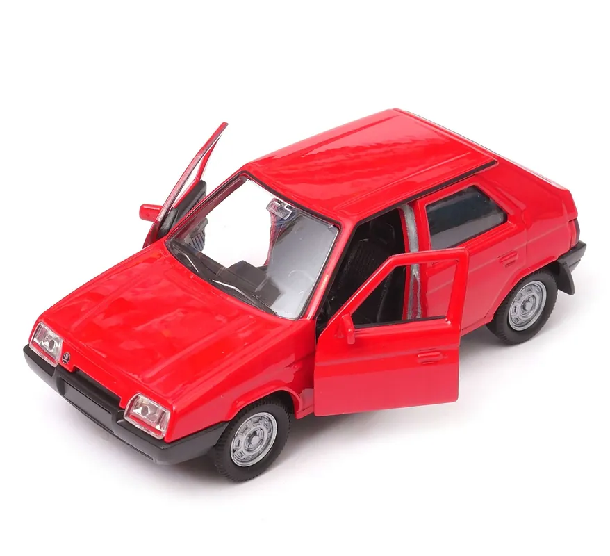 Welly Skoda Favorit (piros) 1/34-1/39 (43805r) Outlet