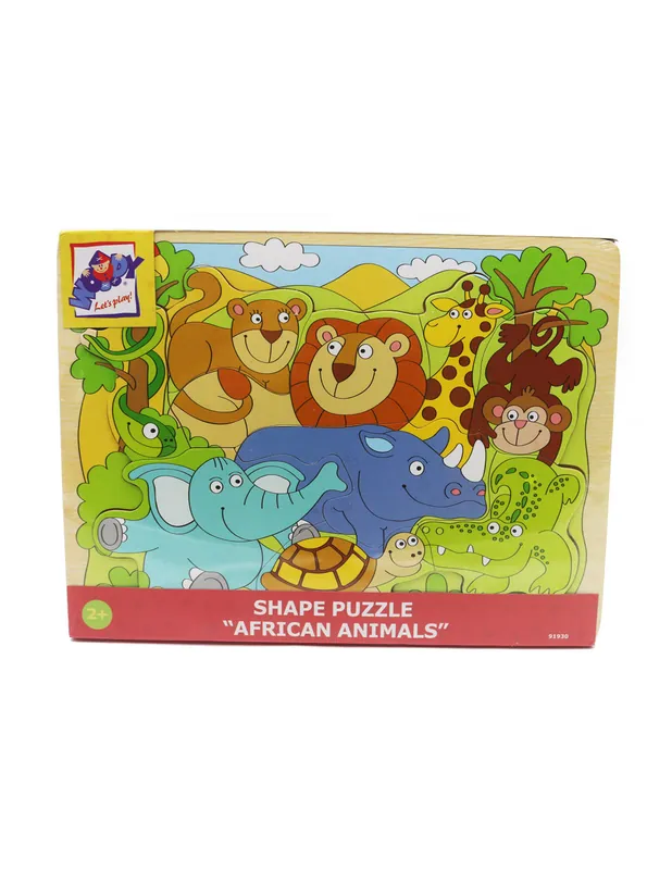 Legnépszerűbb Woody - Afrika állatai formaberakó (91930)