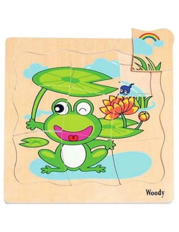 Kedvezményes ár Woody - Békás puzzle 9 darabos (90078)