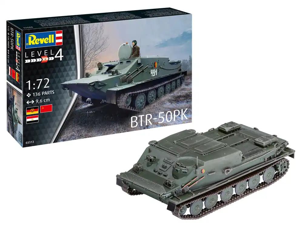 Vásárlói kedvenc Revell BTR-50PK 1 72 makett harcjármű (03313)