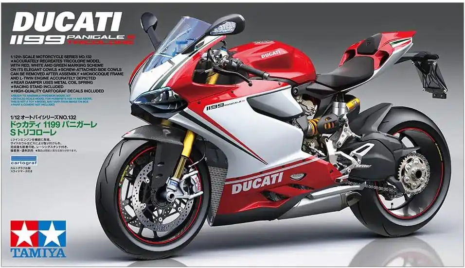 Árengedmény Tamiya - 1 12 Ducati 1199 Panigale S Tricolore (300014132 T)