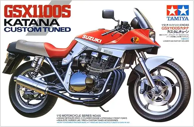 Tamiya - 1 12 Suzuki GSX1100S Katana Custom Tuned (300014065 T) Gyors szállítás