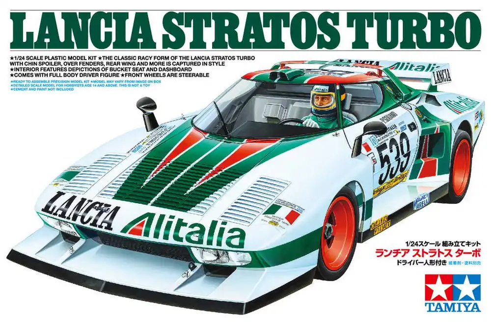 Tamiya - 1 24 Lancia Stratos Turbo (300025210 T) Bestseller