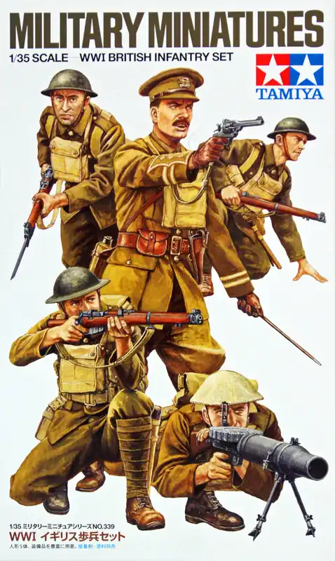 Tamiya British Infantry Set makett figura 1 35 (300035339) Szezonális akció