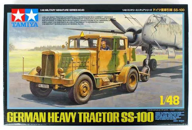 Tamiya German Heavy Tractor SS-100 1 48 makett harcjármű (300032593) Rendeld meg most